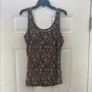 Floral Sleeveless Women's Top Jrs (21) XXXL